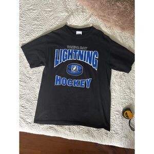 Vintage 90s Tampa Bay Lightning T-Shirt Size Medium